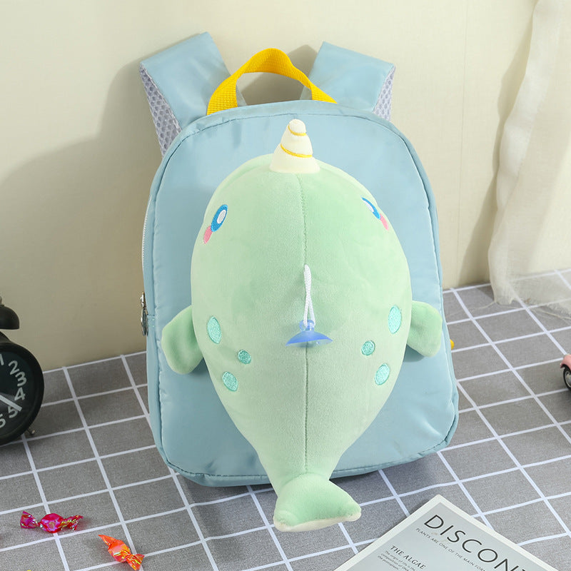 ISPBAG Dolphin Toddler Backpack for Girls  Mini Baby Girl Backpack Preschool Bag