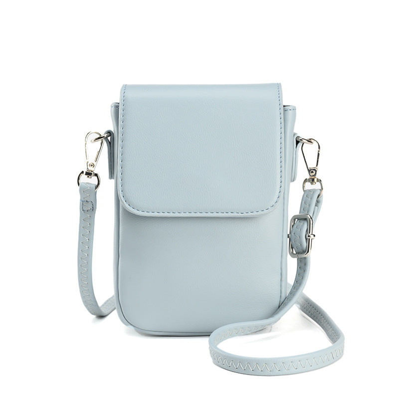 Versatile PU Leather Shoulder Bag Crossbody Style with Multi-Compartment Design