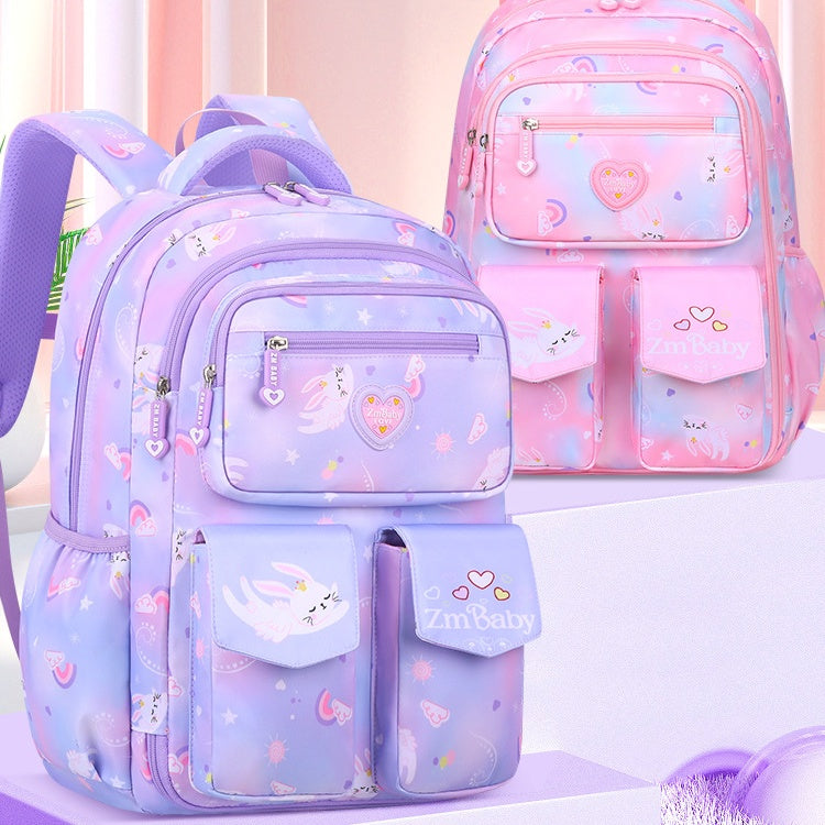 ISPBAG Kids Girls School Backpack Princess Cute Big Elementary Bookbag