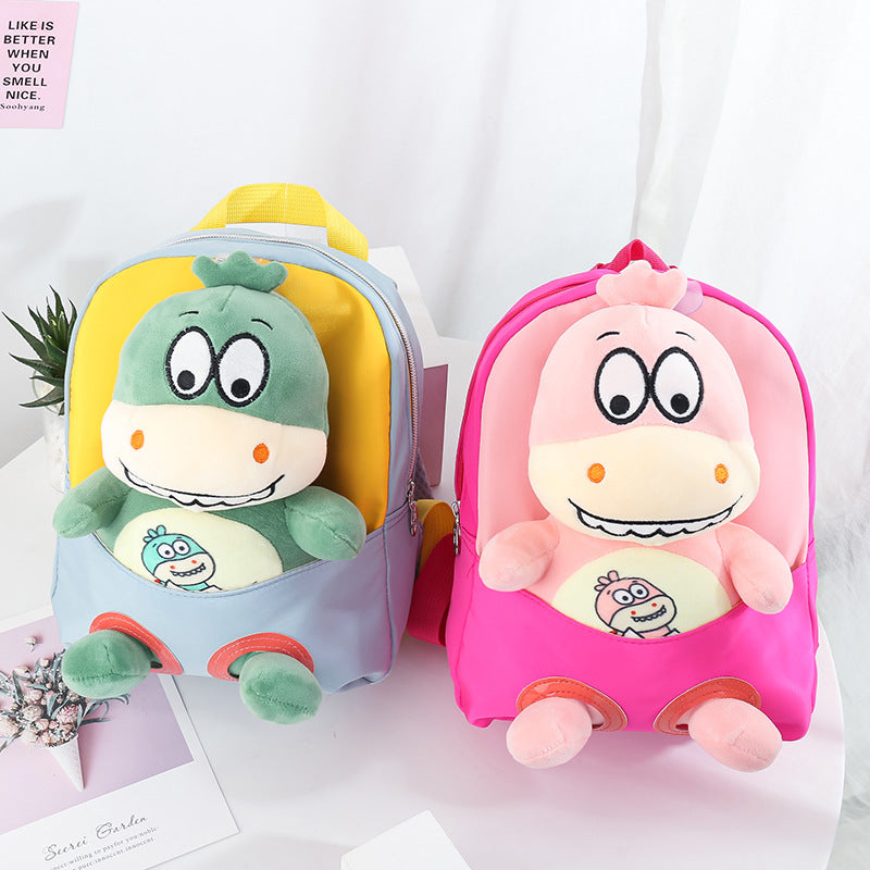 ISPBAG Kids Dinosaur Backpack Preschool Toddler Backpack 3D Cute Animal Children Backpacks