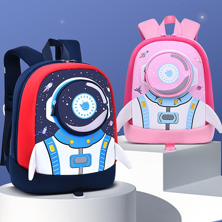 ISPBAG Astronaut Treasure Preschool Schoolbag Kindergarten Backpack Cute Backpack for Kids Boys Girls