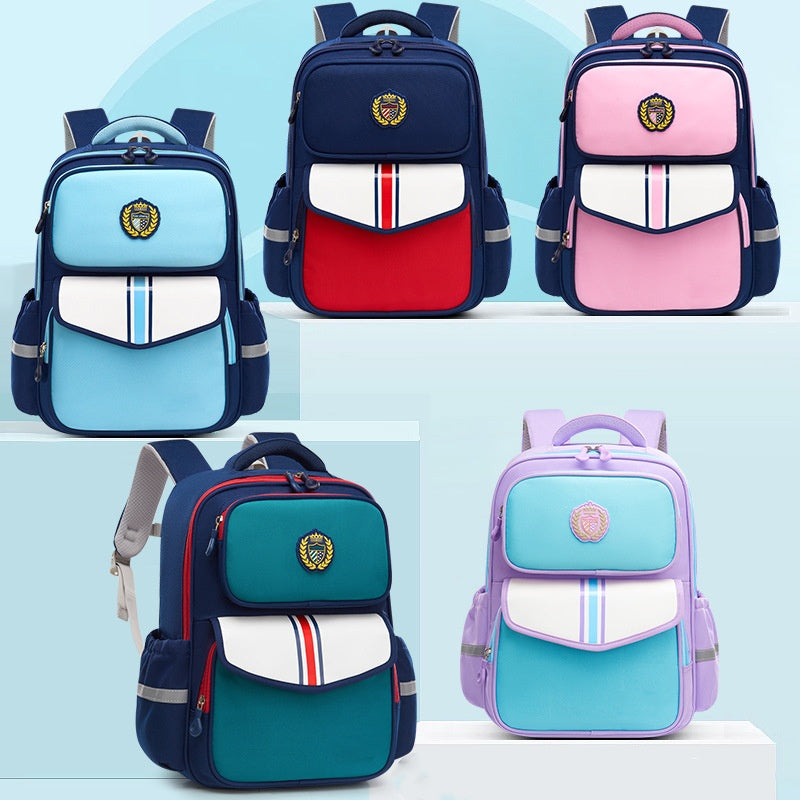 ISPBAG Simple Modern Cute Toddler Backpack for School Boys Girls Kindergarten Elementary Kids School Backpack