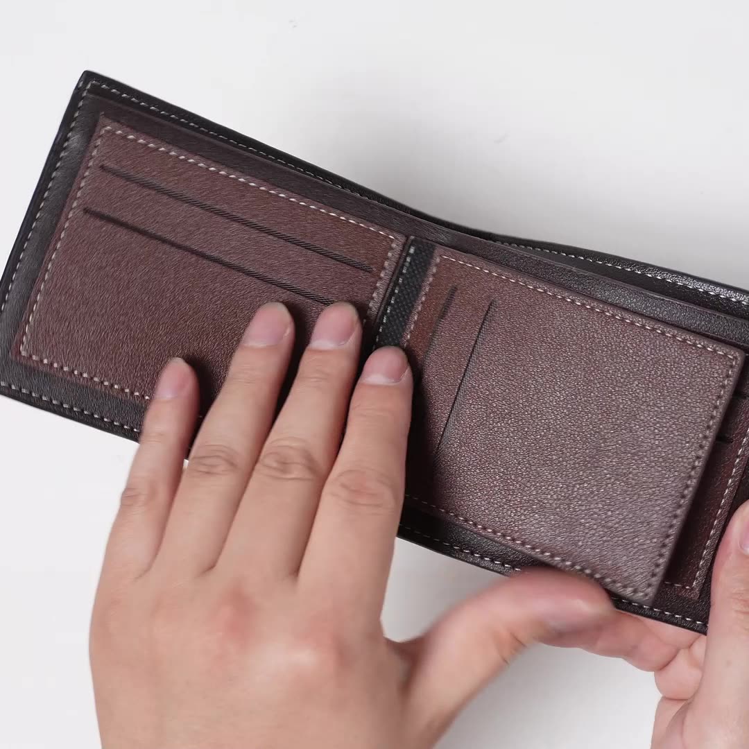 Wallets for Mens Slim Bifold Wallet Blocking Wallet with Coin Pocket