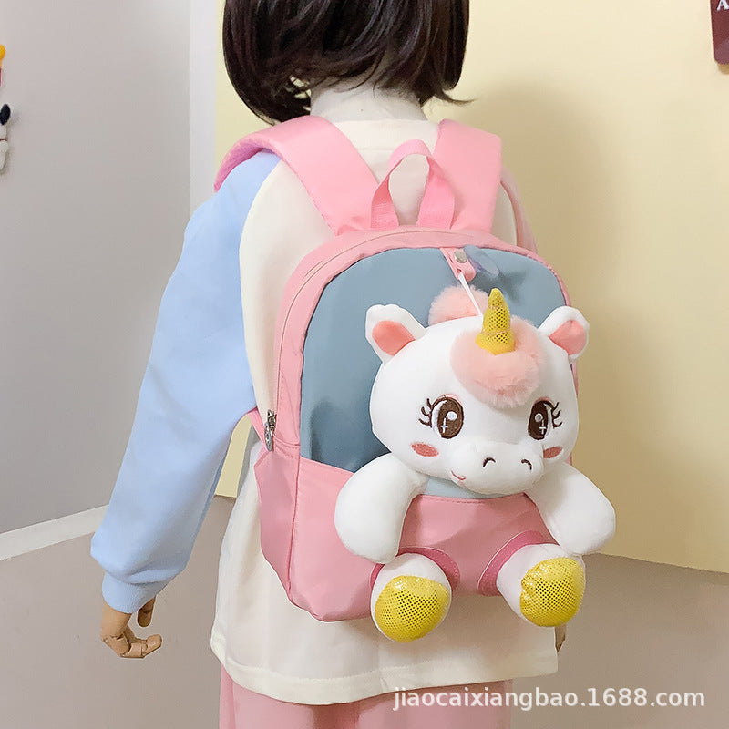 ISPBAG Toddler Unicorn 2-6 Years old Preschool Budding Fun Schoolbag Kindergarten Backpack Cute Backpack