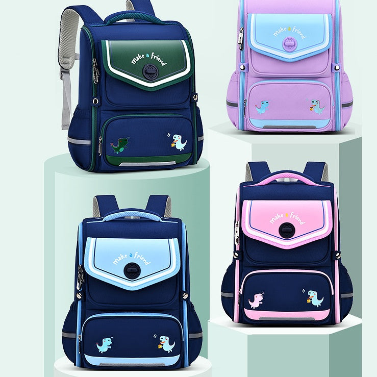 ISPBAG Simple Modern Cute Toddler Backpack for School Boys Girls England British Stye School Backpack Book Bag