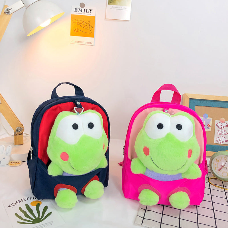 ISPBAG Frog Cute Bear Toddler Backpack for Girls  Mini Baby Girl Backpack for Toddler Girls