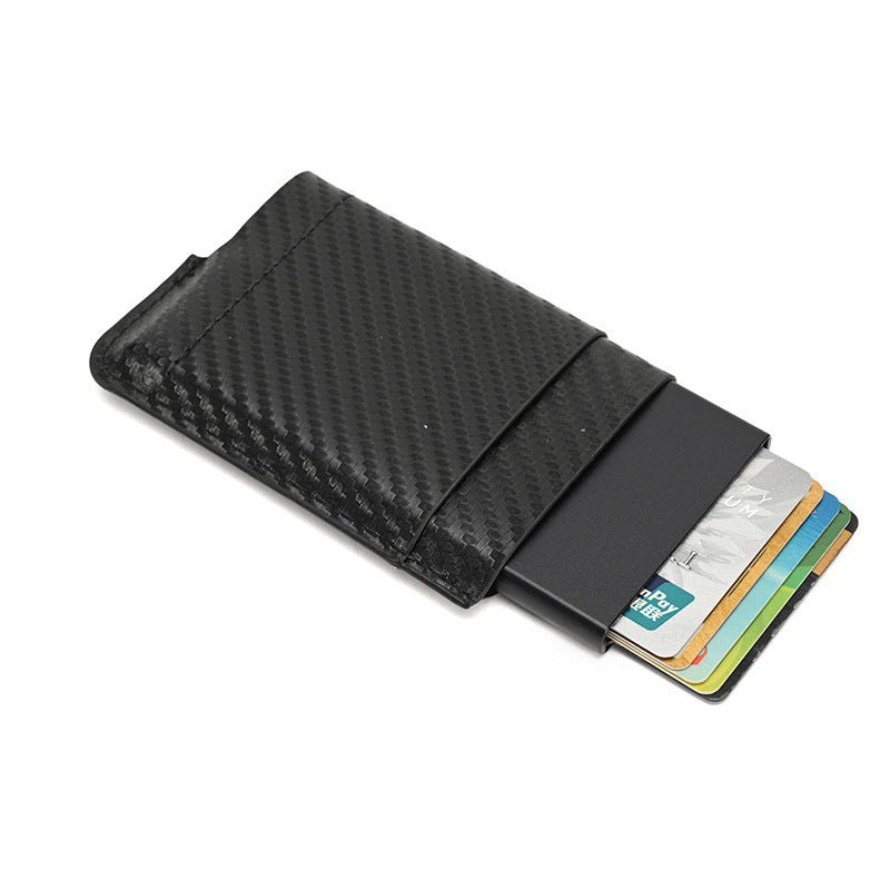 Wallet card RFID Card Vaccine Card Holder Slim Carbon Fiber Credit Card Holder WalletsCard Cases & Money Organizers