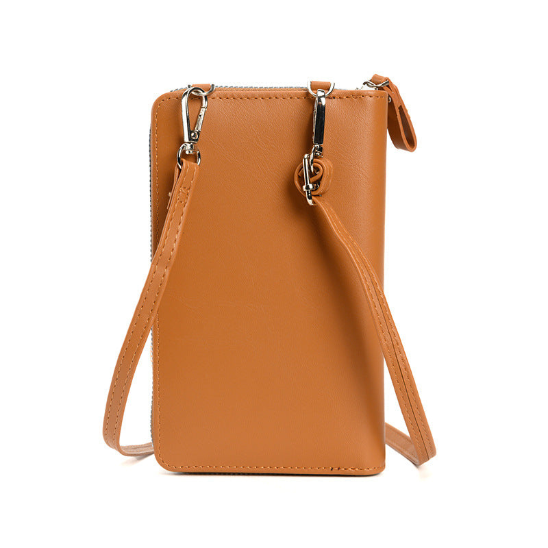 Phone Bag For Women PU Leather Small Handbags Shoulder Bag with Credit Card Slots