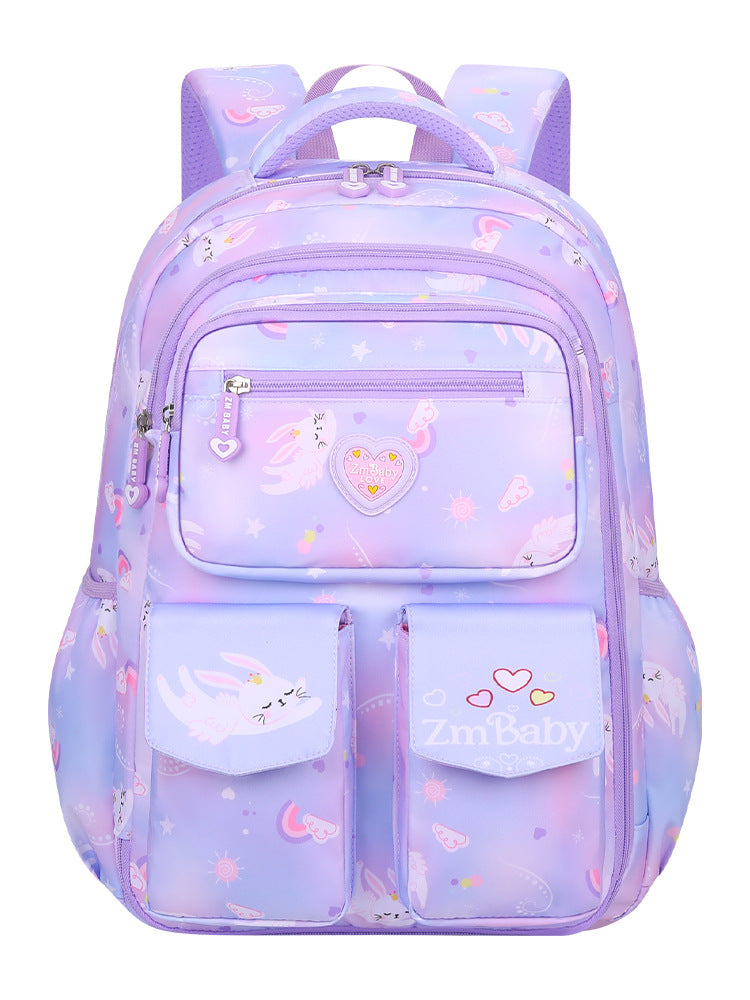 ISPBAG Kids Girls School Backpack Princess Cute Big Elementary Bookbag