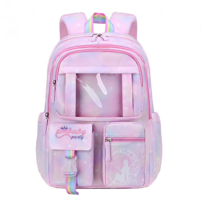 ISPBAG Girls Backpack School Backpacks Cute Book Bag for Teen Kid Elementary Middle High School