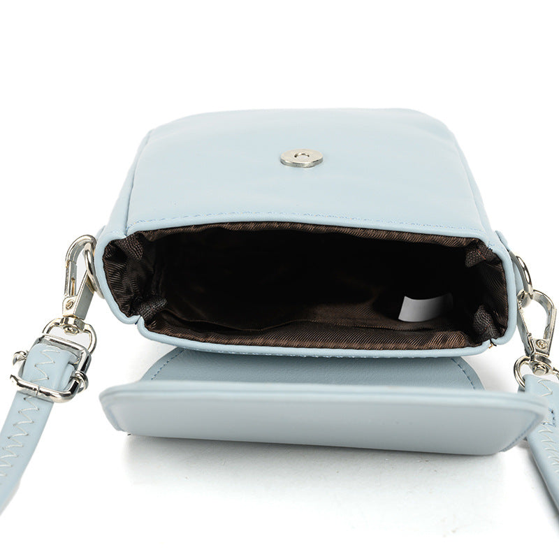 Versatile PU Leather Shoulder Bag Crossbody Style with Multi-Compartment Design