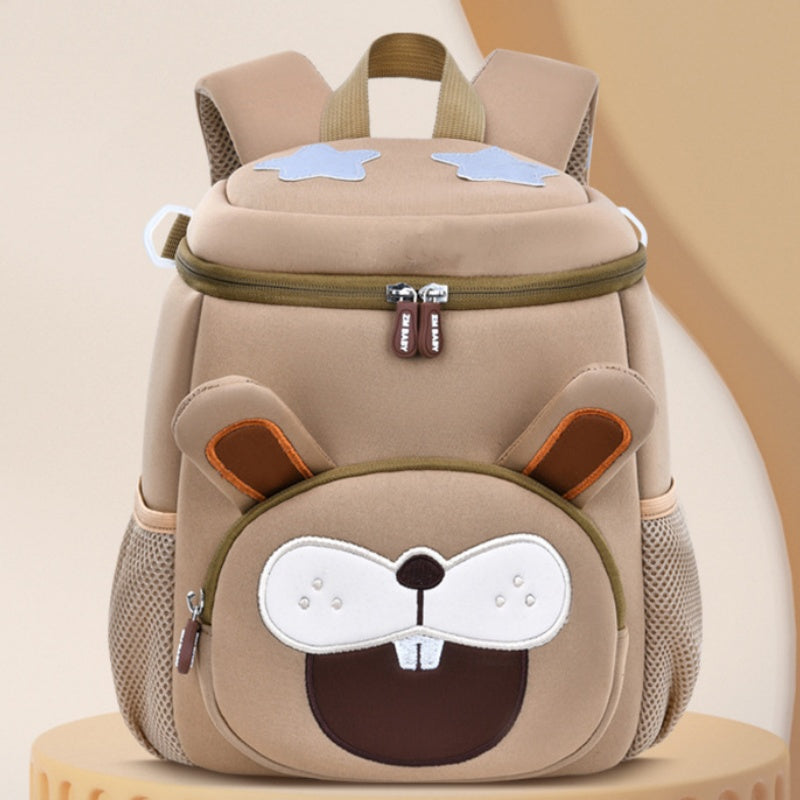 ISPBAG Backpack with Cute Animals Pattern Bag Polyester Light Weight Backpack Waterproof High-capacity Bag