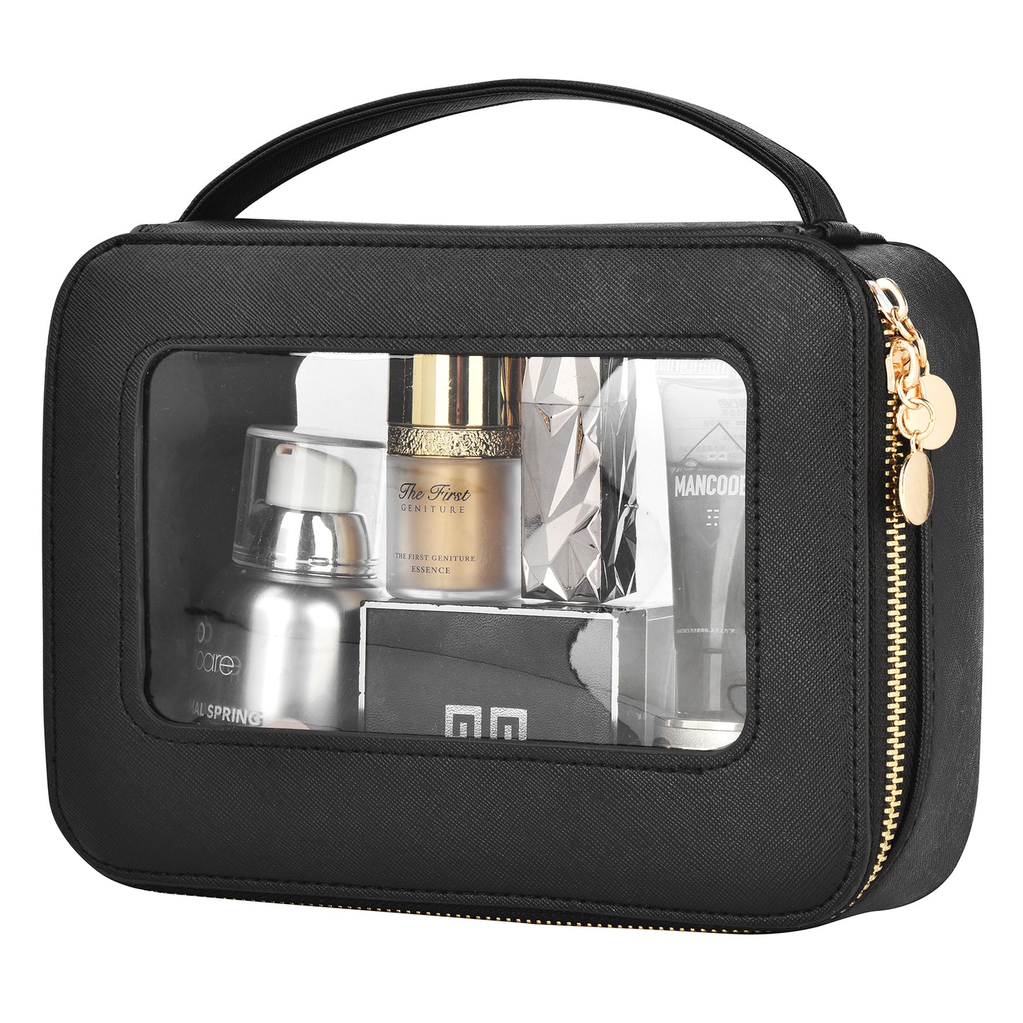 ISPBAG Clear Windows Makeup Bag for Women