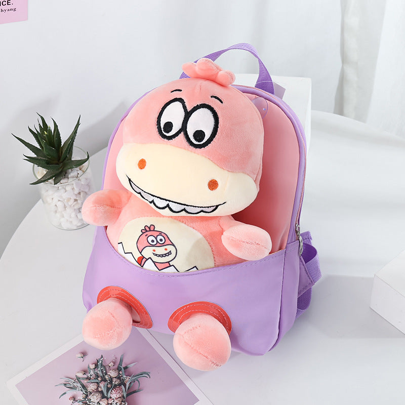 ISPBAG Kids Dinosaur Backpack Preschool Toddler Backpack 3D Cute Animal Children Backpacks