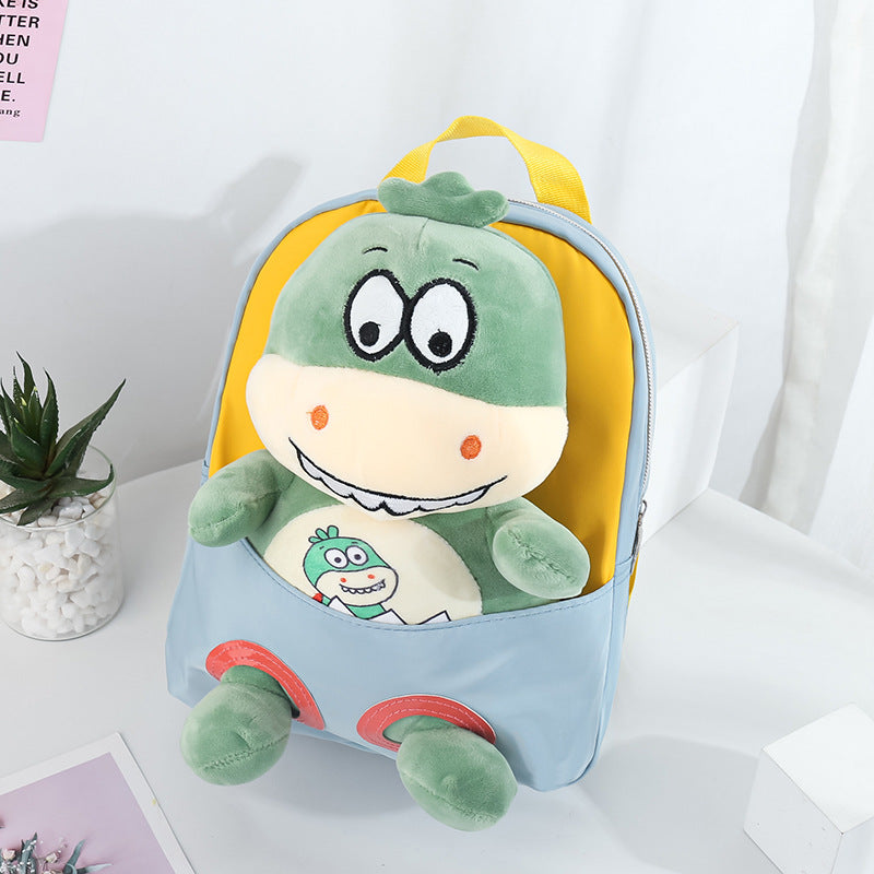 ISPBAG Kids Dinosaur Backpack Preschool Toddler Backpack 3D Cute Animal Children Backpacks