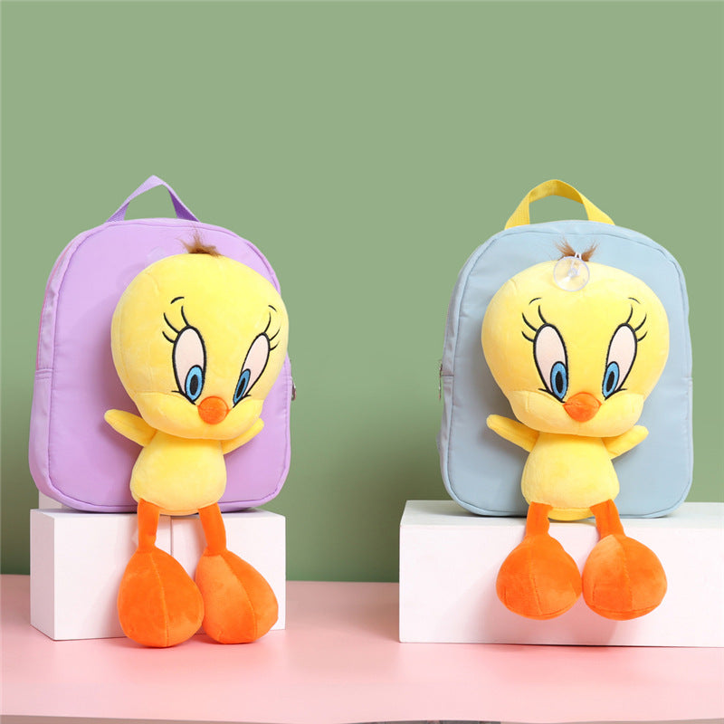 ISPBAG Cute Toddler Duck Bunny Backpack for Girls Backpack Mini Preschool Backpack Bag