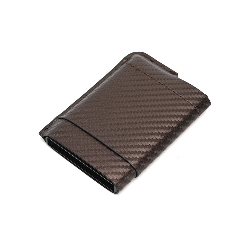 Wallet card RFID Card Vaccine Card Holder Slim Carbon Fiber Credit Card Holder WalletsCard Cases & Money Organizers