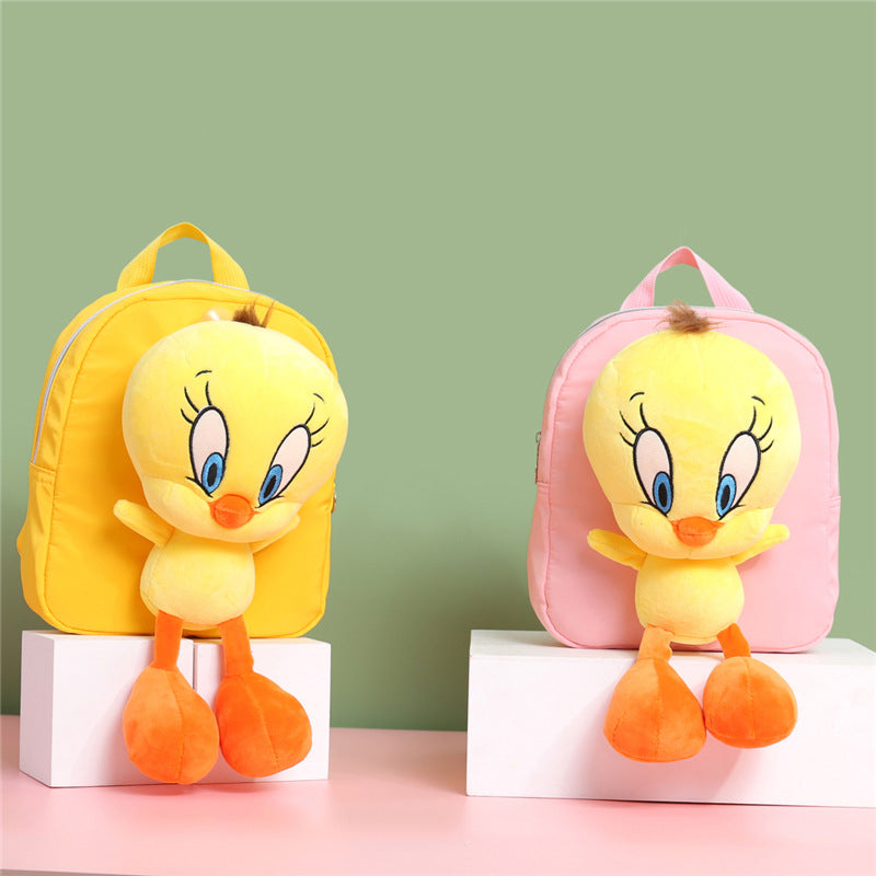 ISPBAG Cute Toddler Duck Bunny Backpack for Girls Backpack Mini Preschool Backpack Bag