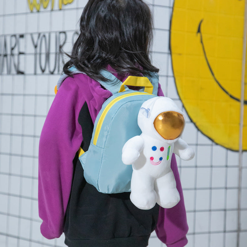 ISPBAG Toddler Bunny Backpack for Girls Astronaut Backpack Preschool Backpack Mini Backpack