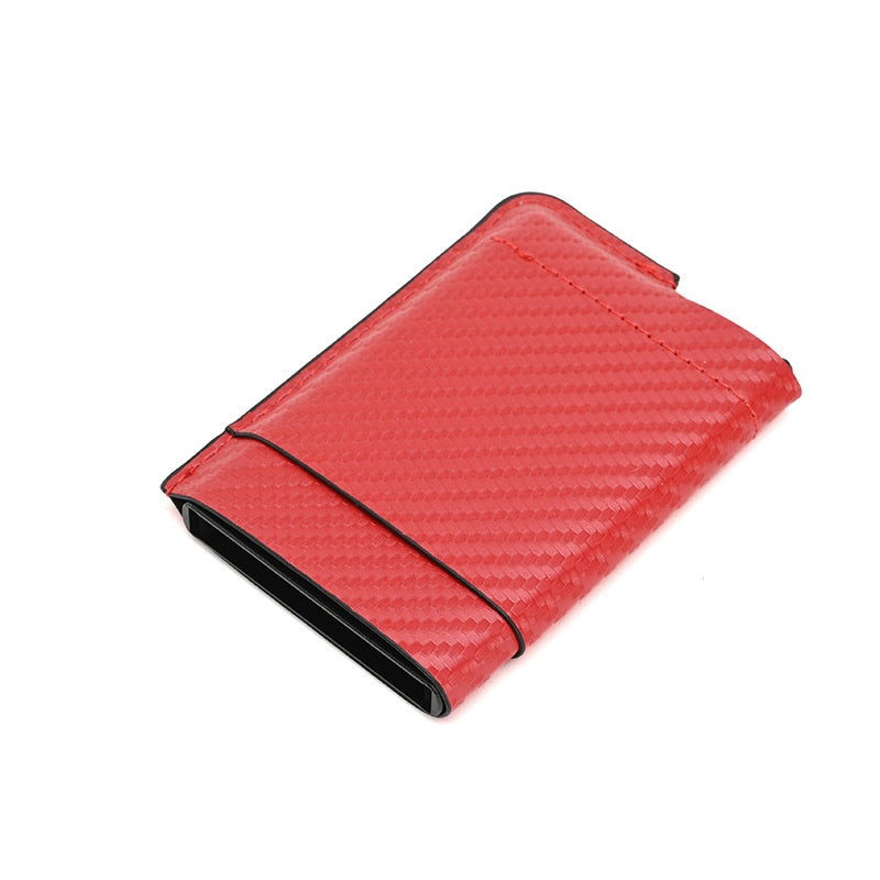 Wallet card RFID Card Vaccine Card Holder Slim Carbon Fiber Credit Card Holder WalletsCard Cases & Money Organizers