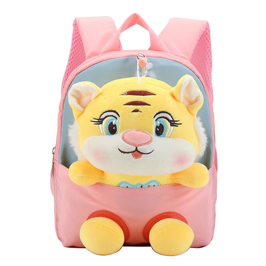 ISPBAG Tiger Toddler Backpack for Girls  Mini Baby Girl Backpack Preschool Bag