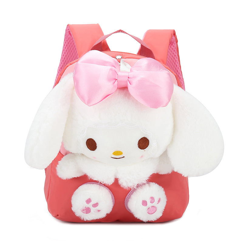 ISPBAG Cute Rabbit Backpack Women Bag Mini Baby Girl Backpack Preschool Bag