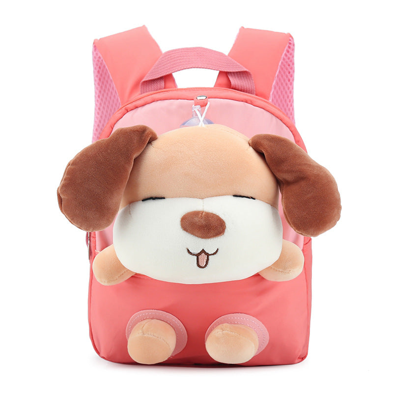 ISPBAG Mini Baby Girl Backpack for Toddler Girls Toys Little Doll Stuffed Animal kids Plush Backpack