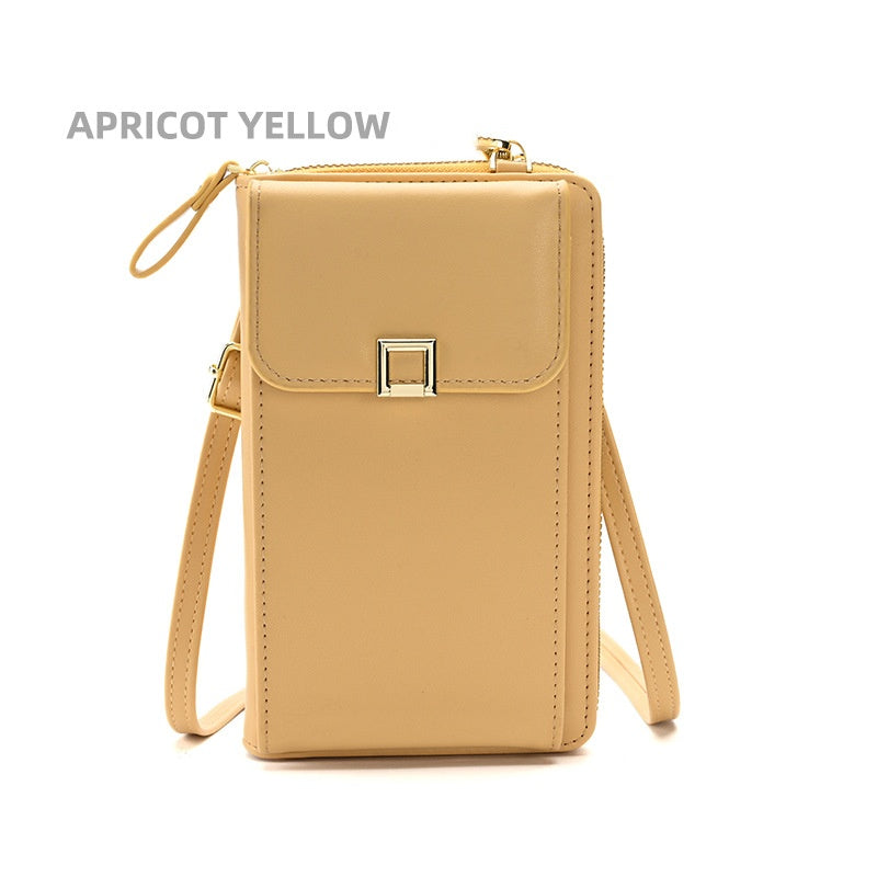 ISPBAG Crossbody Bags for Women Cell Phone Purse Wallet Small Women's Handbags PU Leather Shoulder