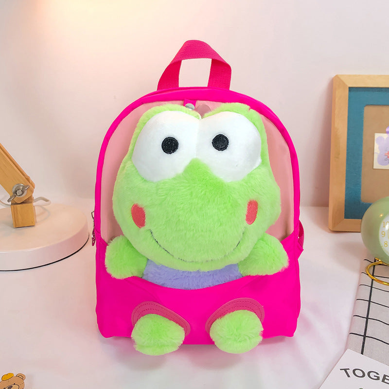 ISPBAG Frog Cute Bear Toddler Backpack for Girls  Mini Baby Girl Backpack for Toddler Girls