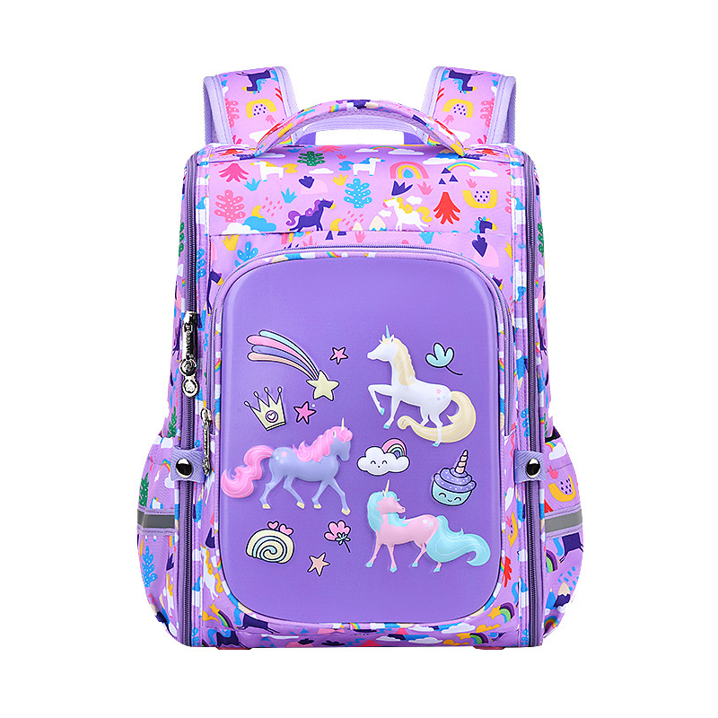 ISPBAG School Backpack for Boys Girls Kids Elementary School Book Bags CartoonSchool Bookbags