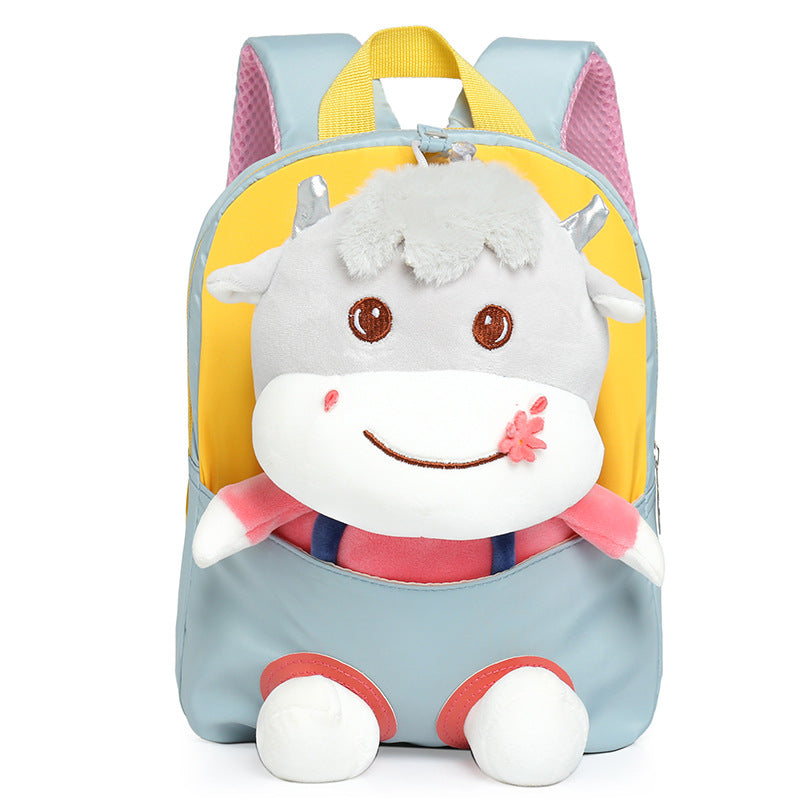 ISPBAG Cute Toddler Cattle Bunny Backpack for Girls Backpack Mini Preschool Backpack