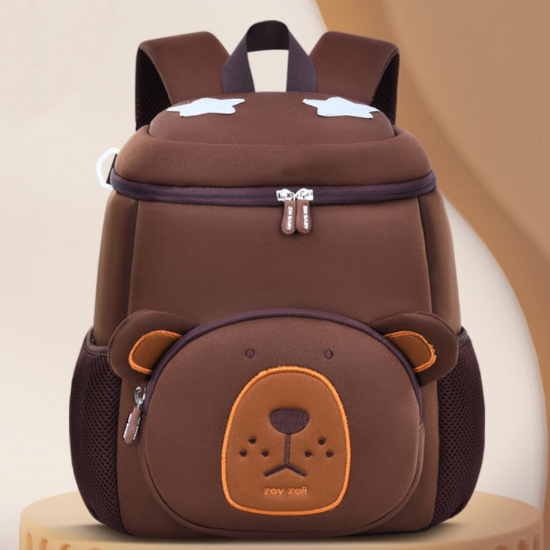 ISPBAG Backpack with Cute Animals Pattern Bag Polyester Light Weight Backpack Waterproof High-capacity Bag