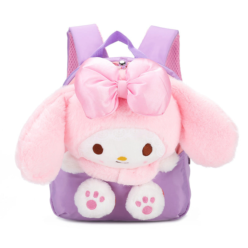 ISPBAG Cute Rabbit Backpack Women Bag Mini Baby Girl Backpack Preschool Bag