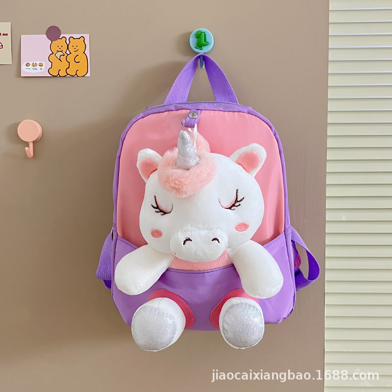 ISPBAG Toddler Unicorn 2-6 Years old Preschool Budding Fun Schoolbag Kindergarten Backpack Cute Backpack