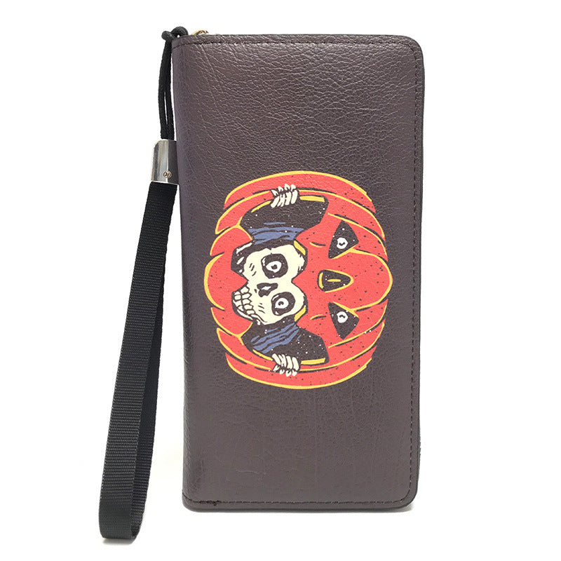 Women’s Zip Around Long Wallets PU Leather Travel Phone Purse Coin Purse Card Holder