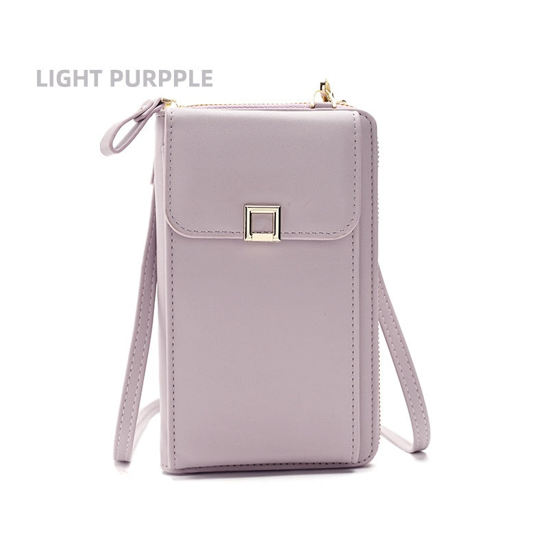 ISPBAG Crossbody Bags for Women Cell Phone Purse Wallet Small Women's Handbags PU Leather Shoulder