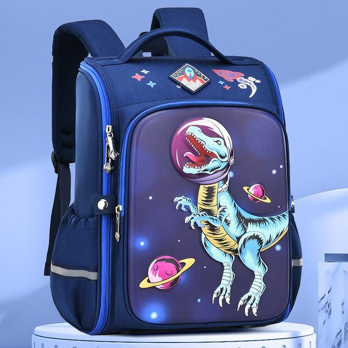 ISPBAG Backpack Ergonomics Spine Protection with Cute Unicorn Space Crocodile School Bag