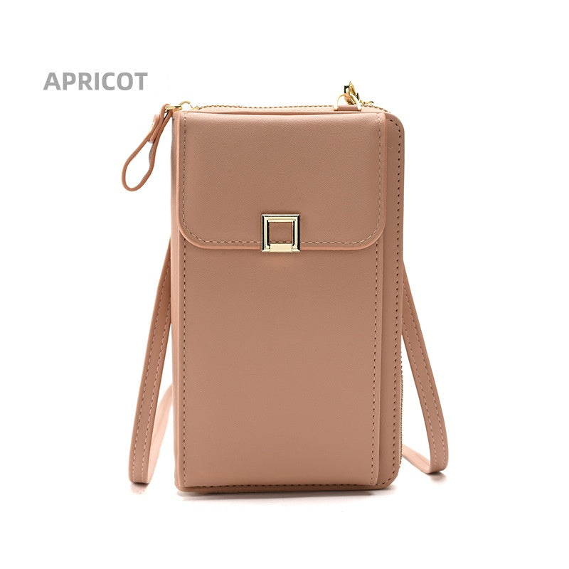 ISPBAG Crossbody Bags for Women Cell Phone Purse Wallet Small Women's Handbags PU Leather Shoulder