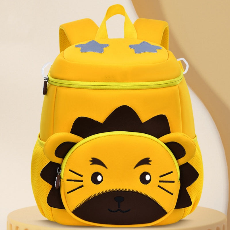 ISPBAG Backpack with Cute Animals Pattern Bag Polyester Light Weight Backpack Waterproof High-capacity Bag