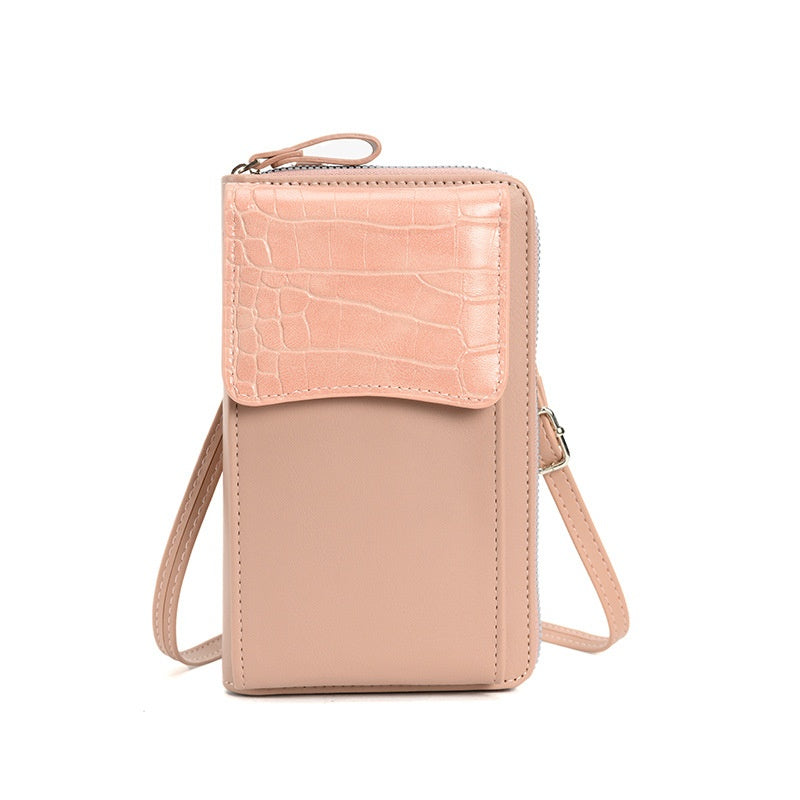 Phone Bag For Women PU Leather Small Handbags Shoulder Bag with Credit Card Slots