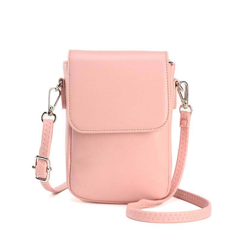 Versatile PU Leather Shoulder Bag Crossbody Style with Multi-Compartment Design